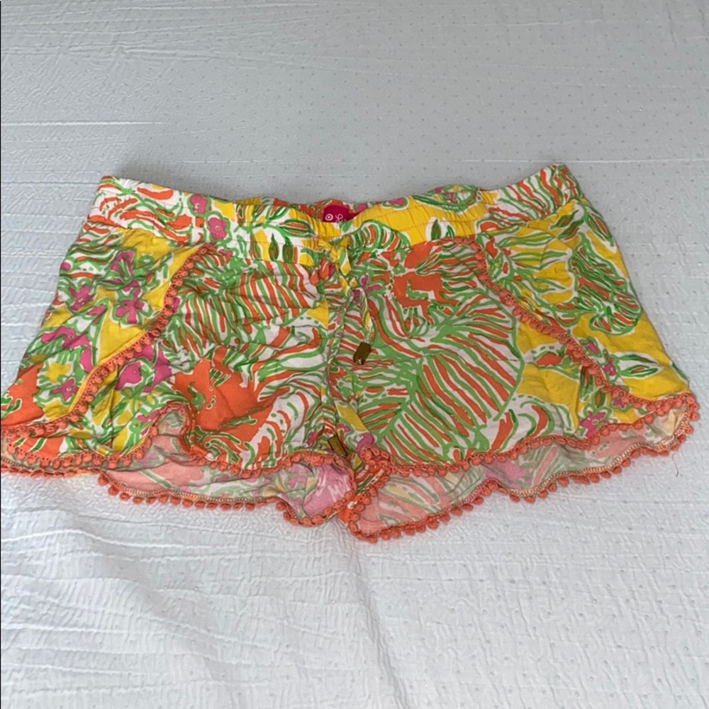 Lily Pulitzer for Target drawstring shorts SMALL
